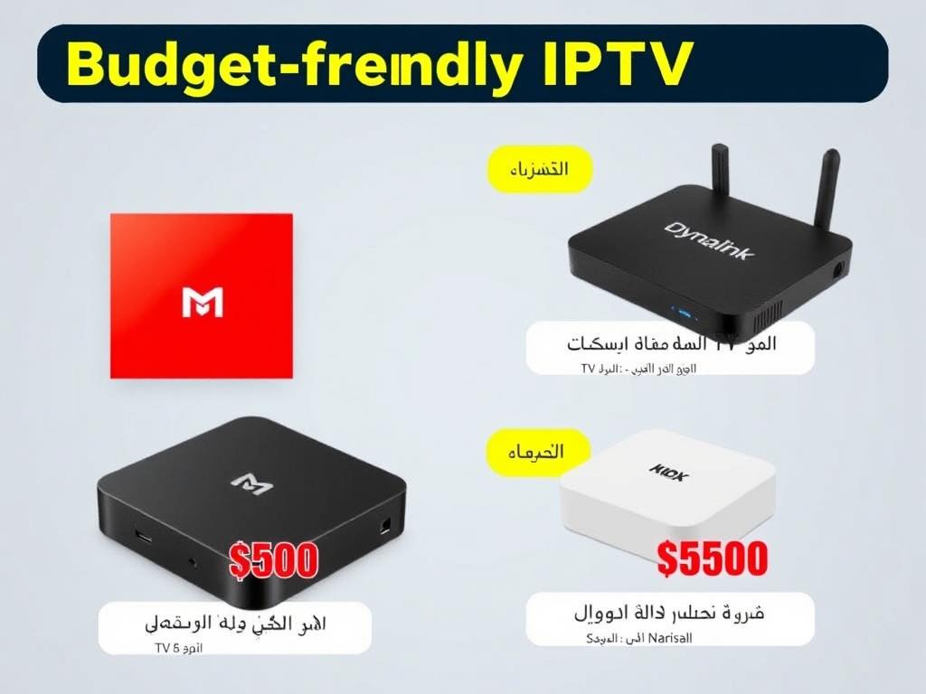 أجهزة IPTV اقتصادية في مقارنة أجهزة IPTV