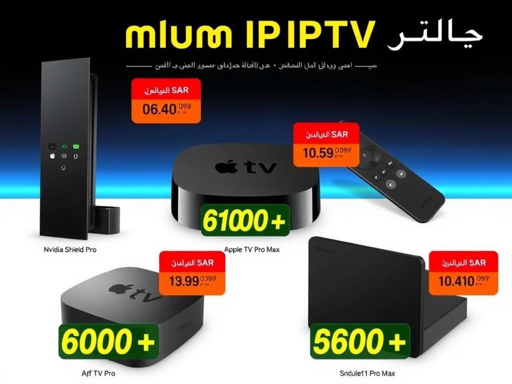 أجهزة IPTV فاخرة في مقارنة أجهزة IPTV