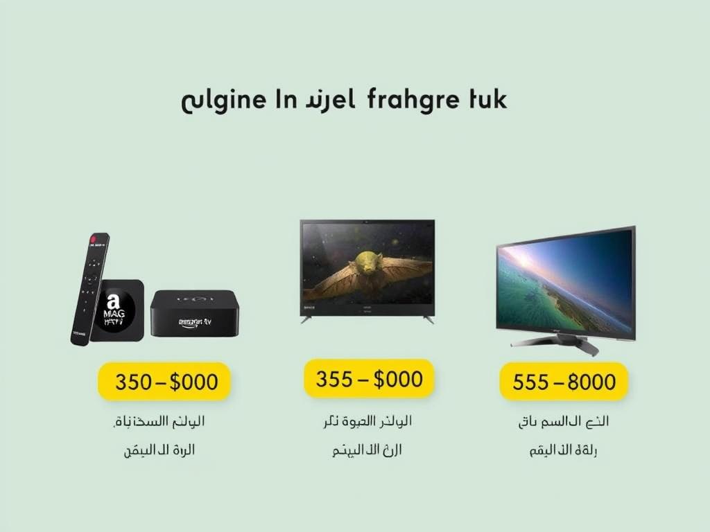 أجهزة IPTV متوسطة السعر في مقارنة أجهزة IPTV