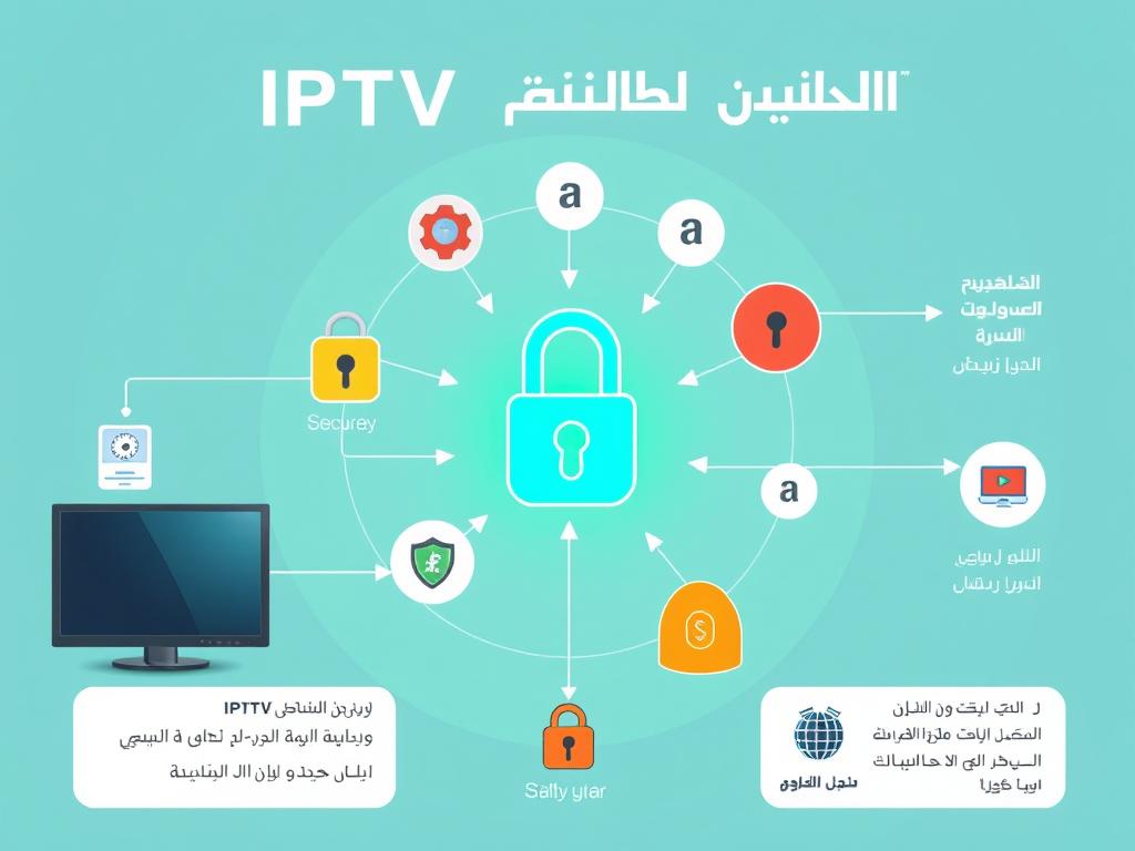 أمان وحماية البيانات في خدمات IPTV الجيدة