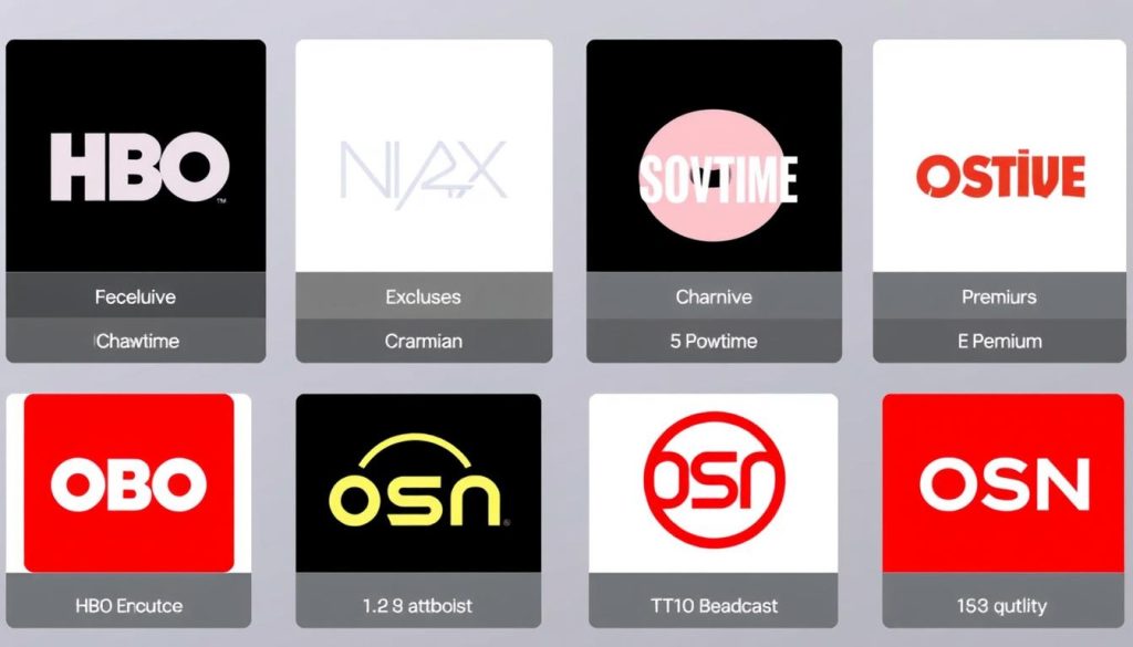 القنوات المشفرة والمتخصصة المتاحة عبر IPTV