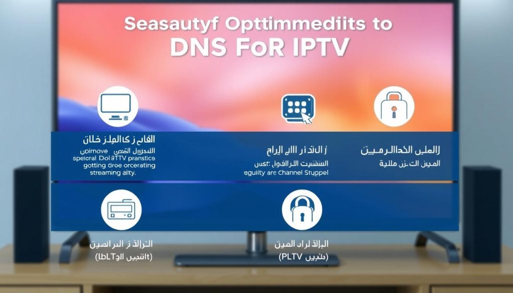 تلخيص لأفضل ممارسات استخدام DNS لـ IPTV بدون تقطيع