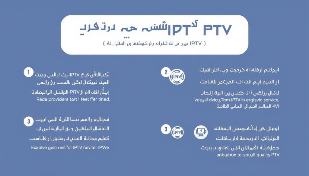 خطوات اختيار خدمة IPTV جيدة تناسب احتياجاتك