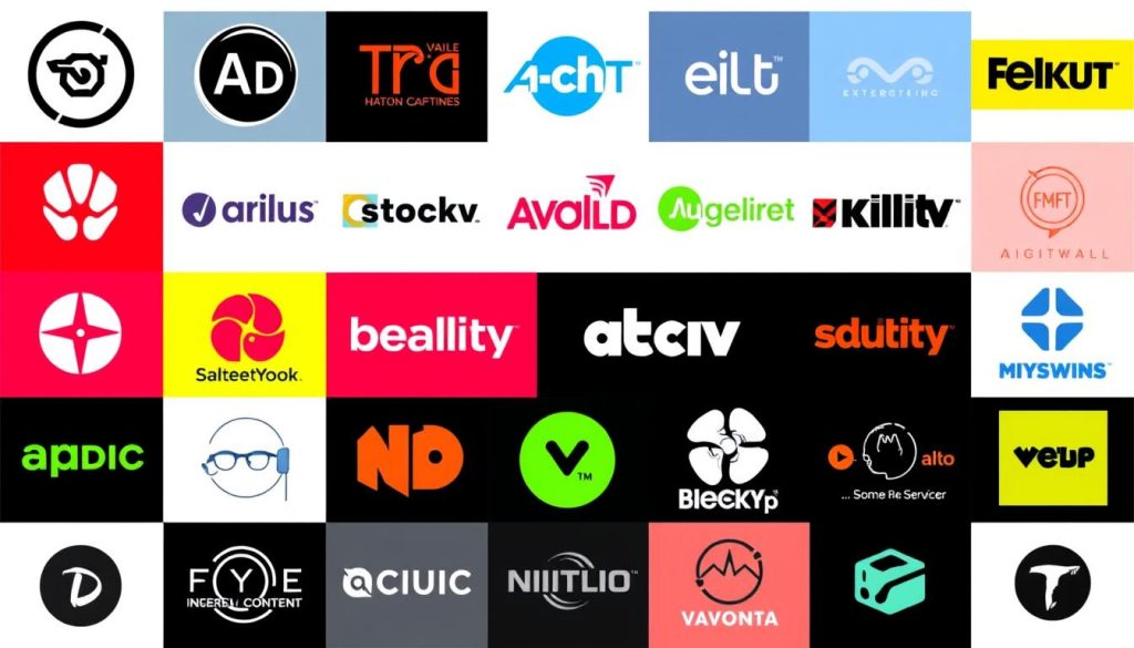 شعارات أشهر قنوات محتوى للبالغين +18 العالمية مرتبة بشكل احترافي