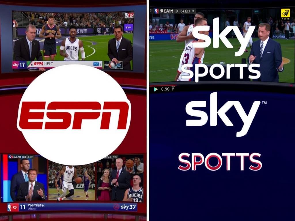 قنوات ESPN و Sky Sports العالمية في باقات IPTV