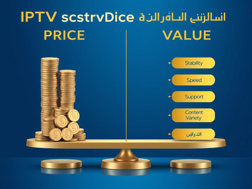 مقارنة بين السعر والقيمة عند اختيار خدمة IPTV