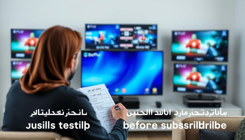 أهمية اختبار جودة IPTV قبل الاشتراك