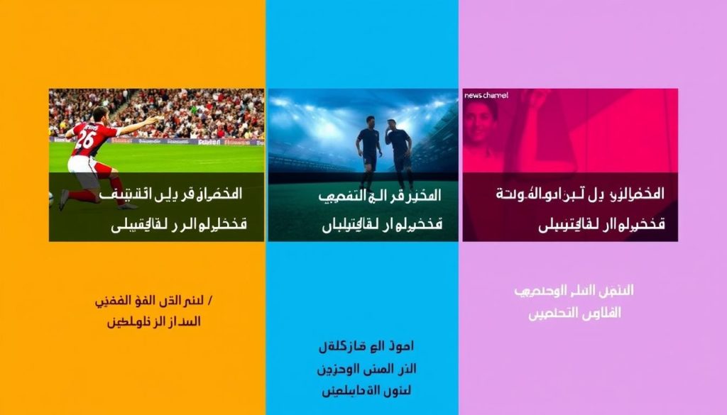 اختبار أنواع مختلفة من قنوات IPTV