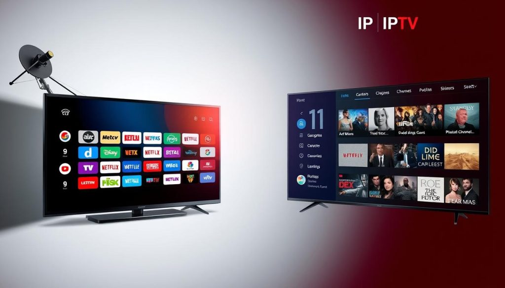 تنوع المحتوى والقنوات في IPTV مقابل الأقمار الصناعية