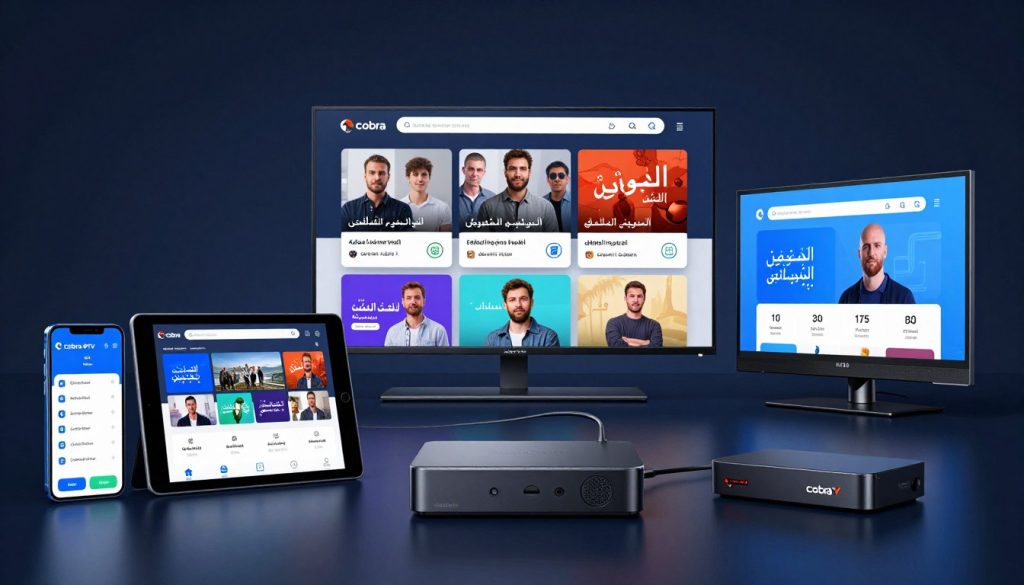 الأجهزة المدعومة لمشاهدة قنوات للبالغين من موقع كوبرا الرسمي