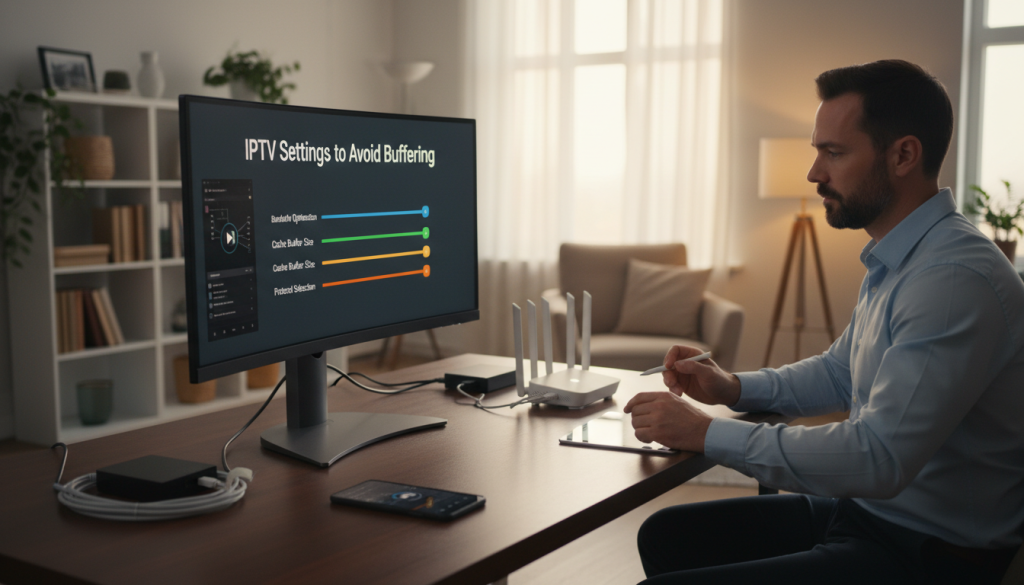 افضل اعدادات IPTV لتجنب التقطيع