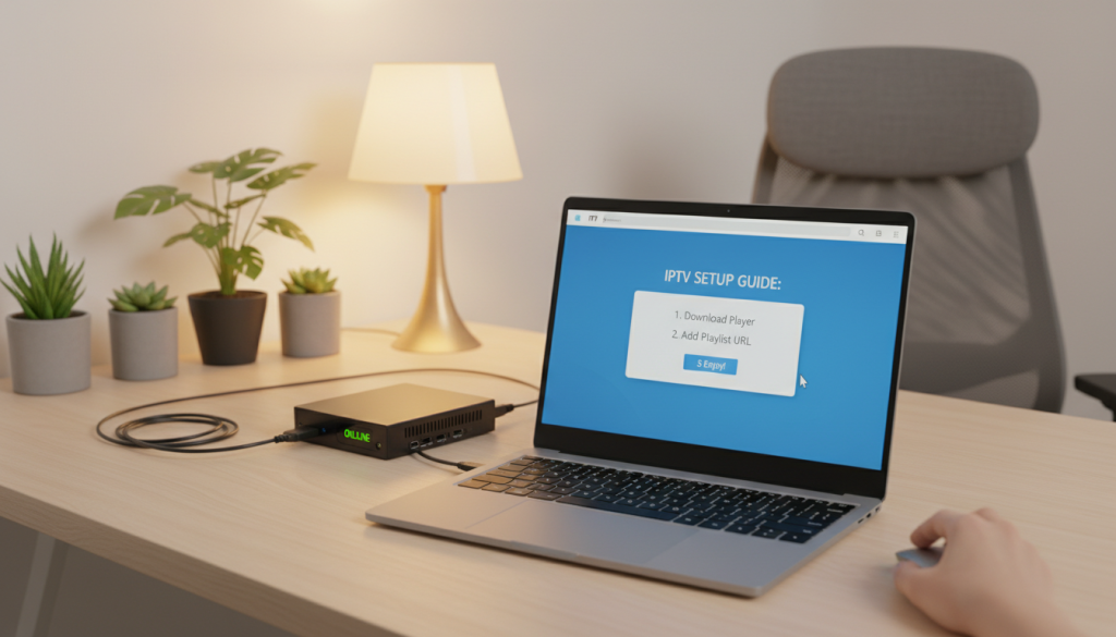 خطوات تشغيل IPTV على الكمبيوتر