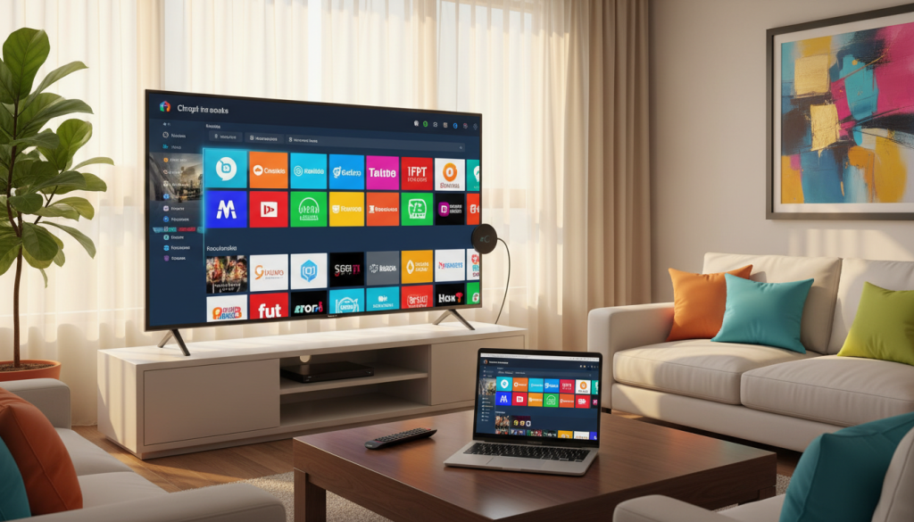 طريقة تشغيل IPTV  على CHROMECAST