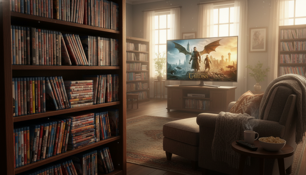 مكتبة مسلسلات وأفلام شاملة