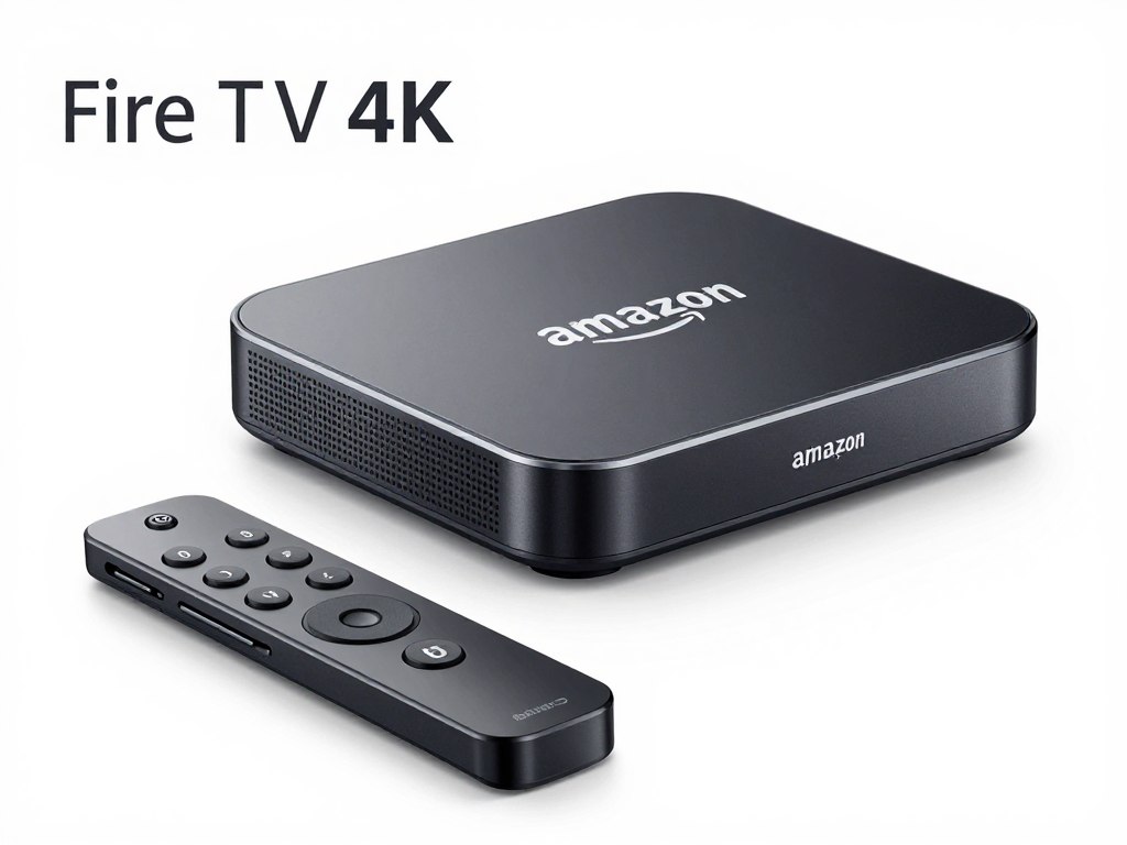 Amazon Fire TV Stick 4K with remote control