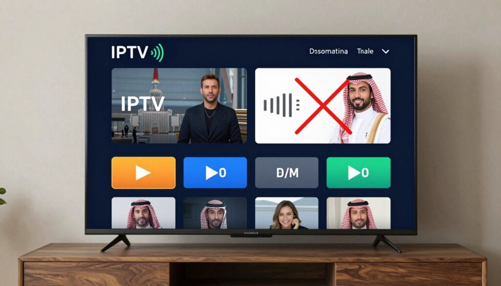 حل مشكلة تقطيع IPTV على شاشة تلفزيون ذكية