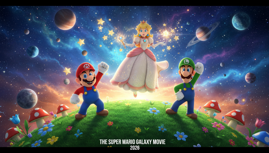فيلم الانيميشن المنتظر The Super Mario Galaxy Movie (2026)