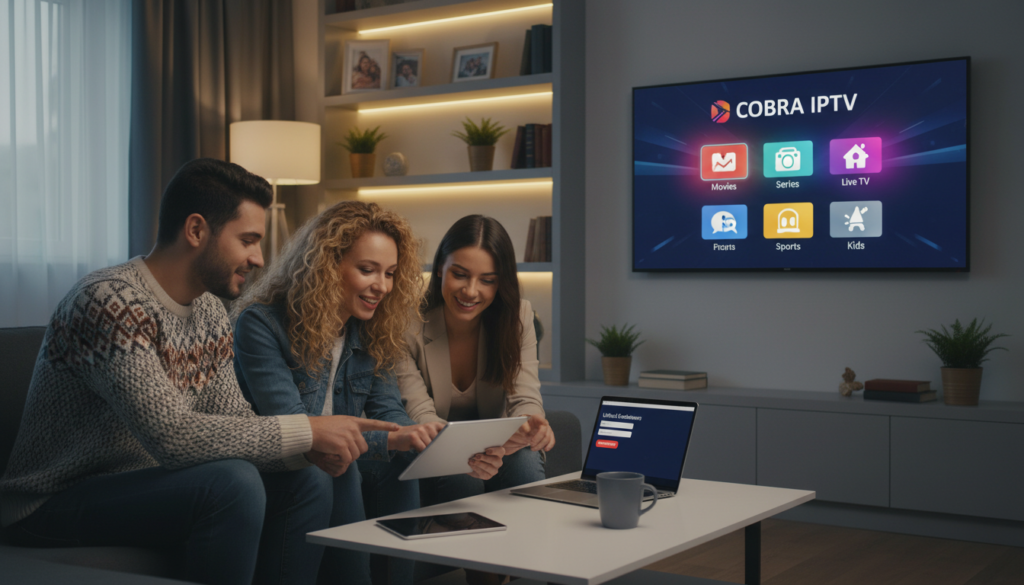 كيفية الاشتراك في كوبرا IPTV