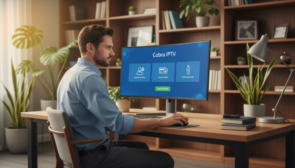 كيفية الاشتراك في كوبرا IPTV