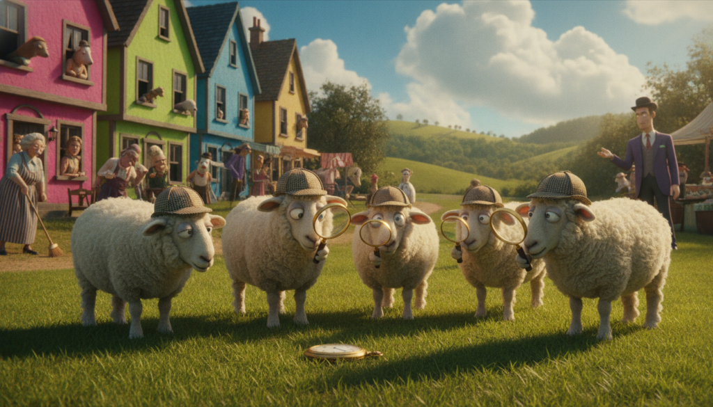 فيلم الكوميديا و الغموض The Sheep Detectives ( 2026 )
