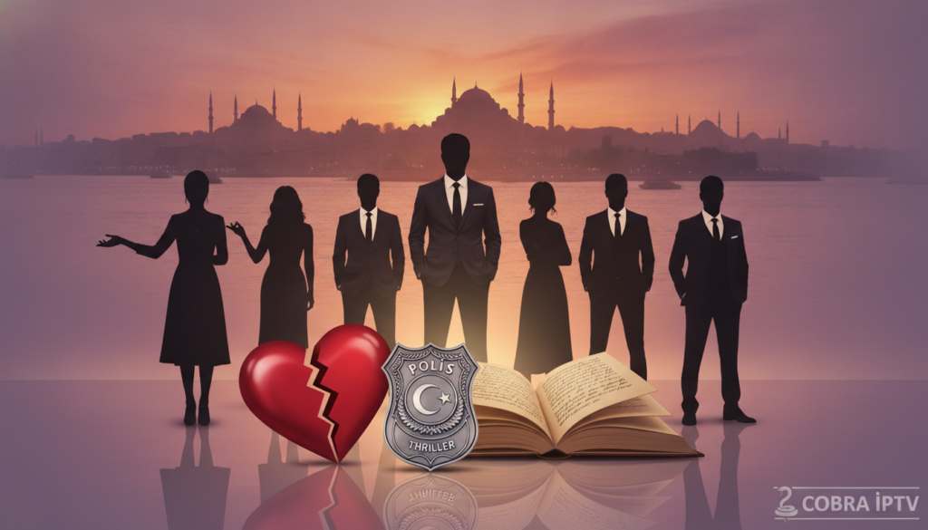 أنواع المسلسلات التركية