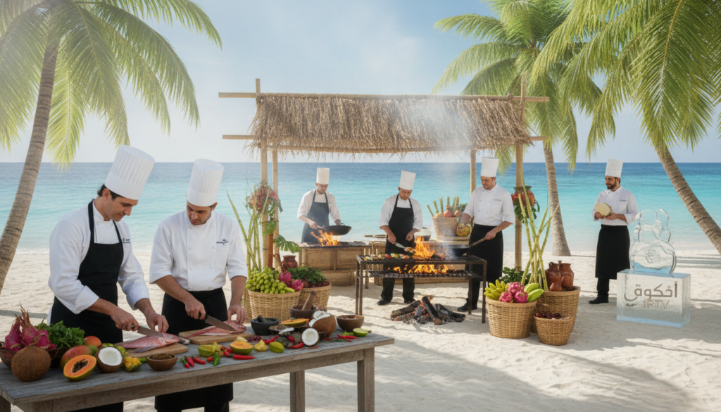 تحديات chefs في remote island