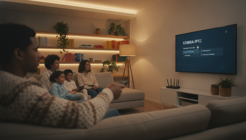 طريقة اخفاء قنوات البالغين في تطبيق كوبرا IPTV